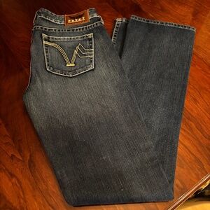 PRVCY dark blue jeans in size 31 in excellent condition